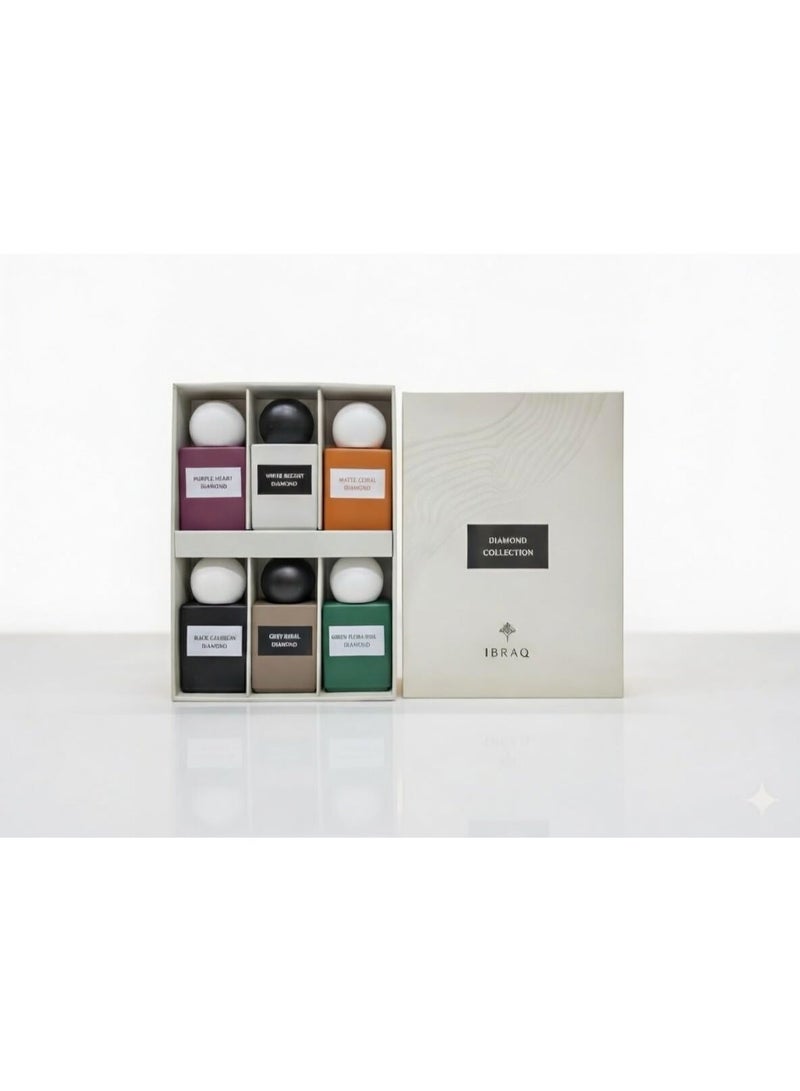 Ibraq Diamond Collection Luxury Home Fragrance Gift Set – 6 Premium Artisanal Interior Scents - Image 2